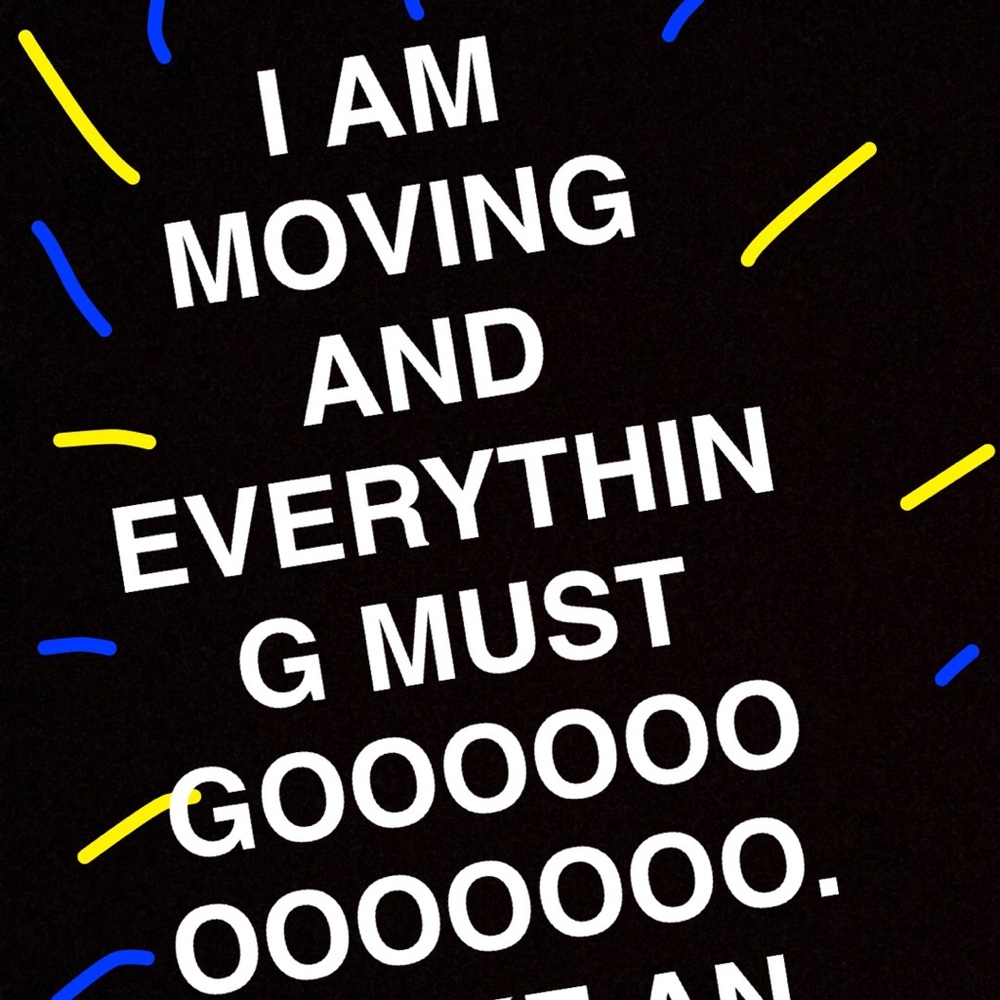 EVERYTHING MUST GO
